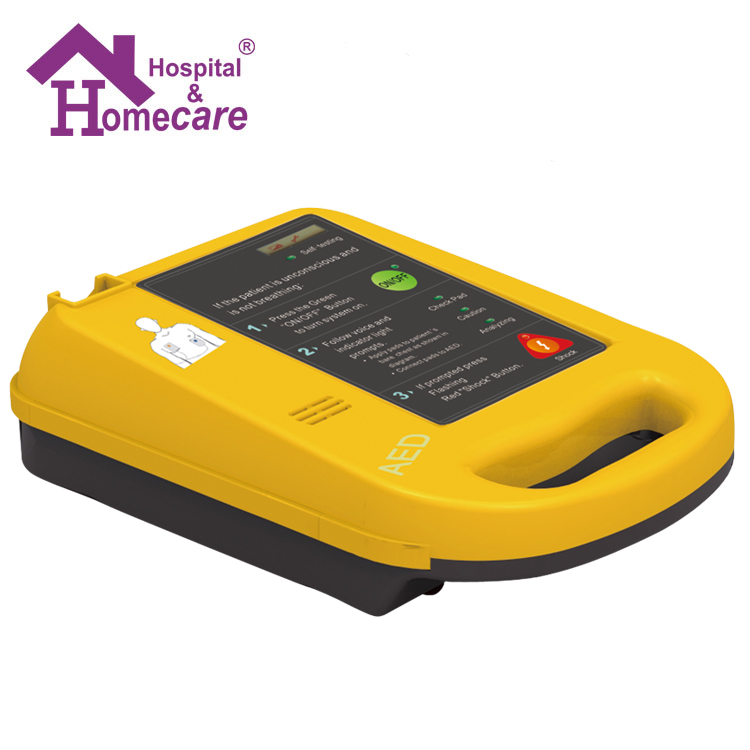 Medical Portable AED Automatic External Defibrillator With Self Test 