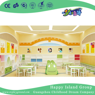 School Whole Solution for Bright Green Reading Room Decoration (HG-11)