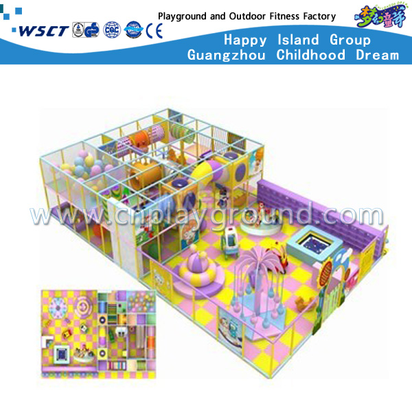Beliebte Kinder kleiner Indoor-Spielplatz zum Verkauf (M11-C0022)