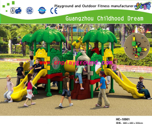  促销中型全塑料幼儿游乐场套装 (HC-10901)