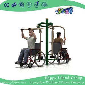 户外残疾人健身器材 运动恢复训练用坐推训练器材 (HLD14-OFE02)