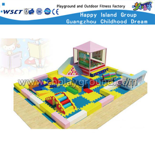 孩子室内软的淘气城堡操场为幼稚园(HD-9101)
