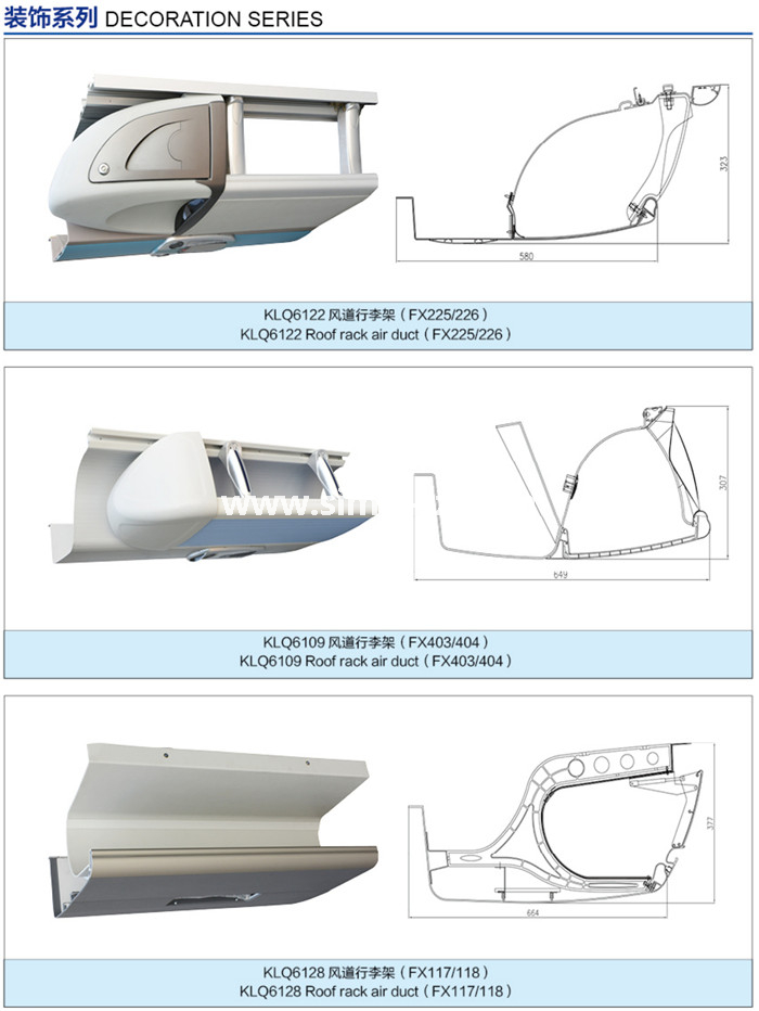 Decoration spare parts