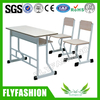 Durable school furniture student double desk and chair (SF-18D)