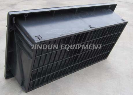 Air inlet grille louver for poultry house