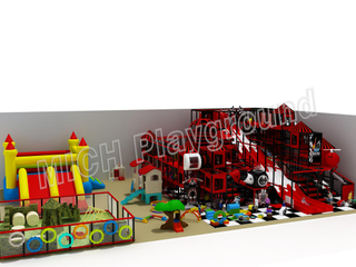 Parque de diversões interno macio de diversão de crianças 6619B