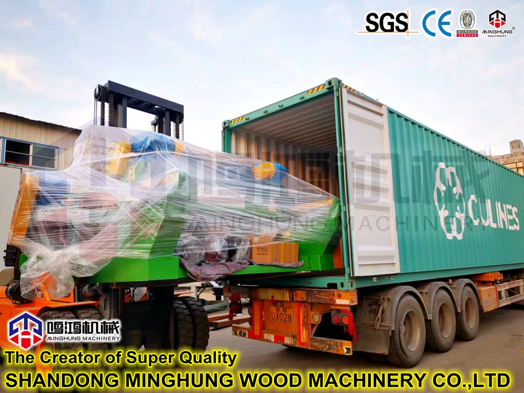 pemuatan mesin veneer