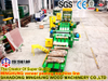 Pengupas veneer tanpa biji dengan presisi tinggi yang dikontrol servo