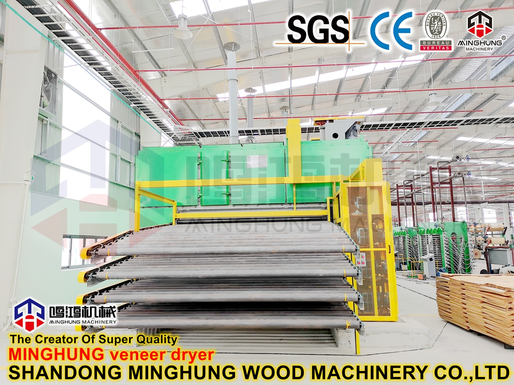CHINA MINGHUNG Pengering veneer otomatis 