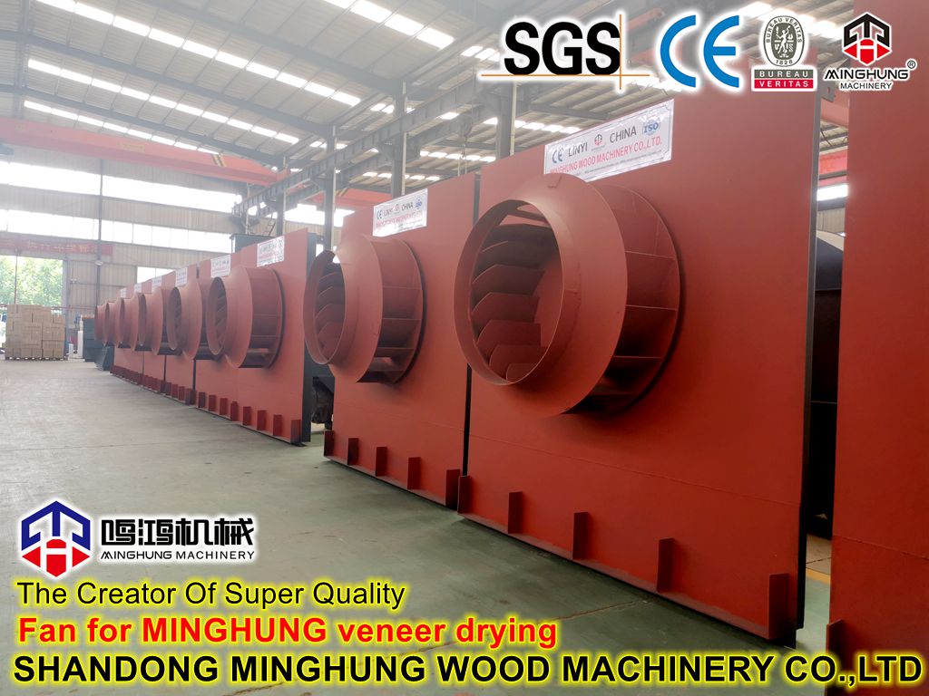 Kipas untuk pengeringan veneer