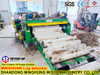 600MM Log Core Veneer Membuat Mesin Pengupas Log Clipper Shredder untuk Produksi Kayu Lapis 