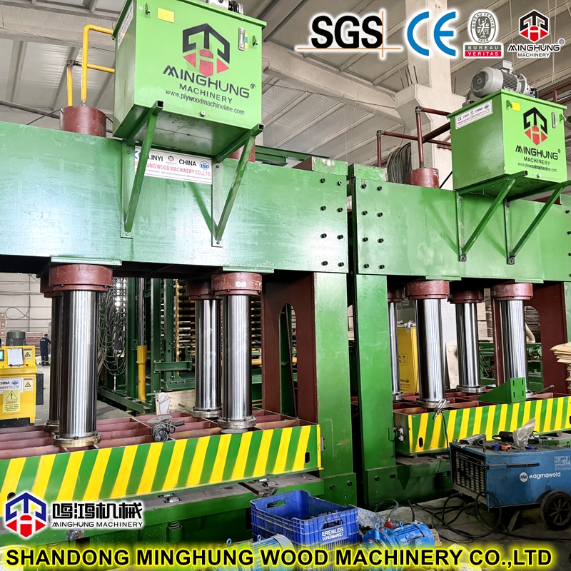 MINGHUNG Mesin cold press kayu lapis