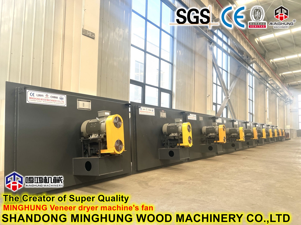 China MINGHUNG merek veneer dryer