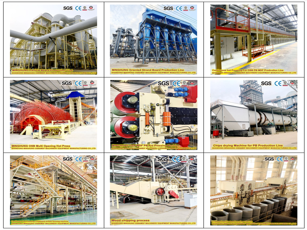 China Chipboard MDF OSB Lini Produksi 