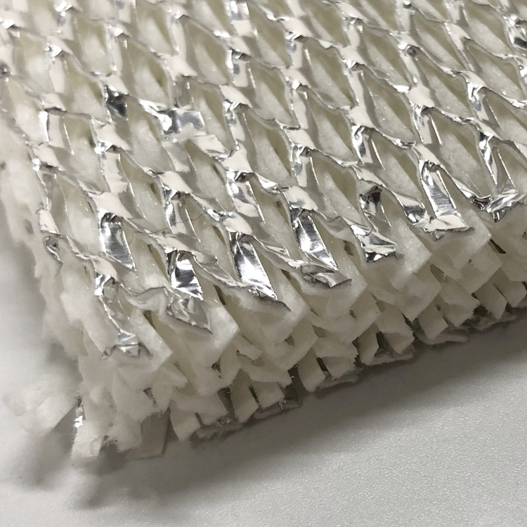 Reemplazos de filtro de mecha de humidificador de aire de papel absorbente y tira de aluminio personalizada