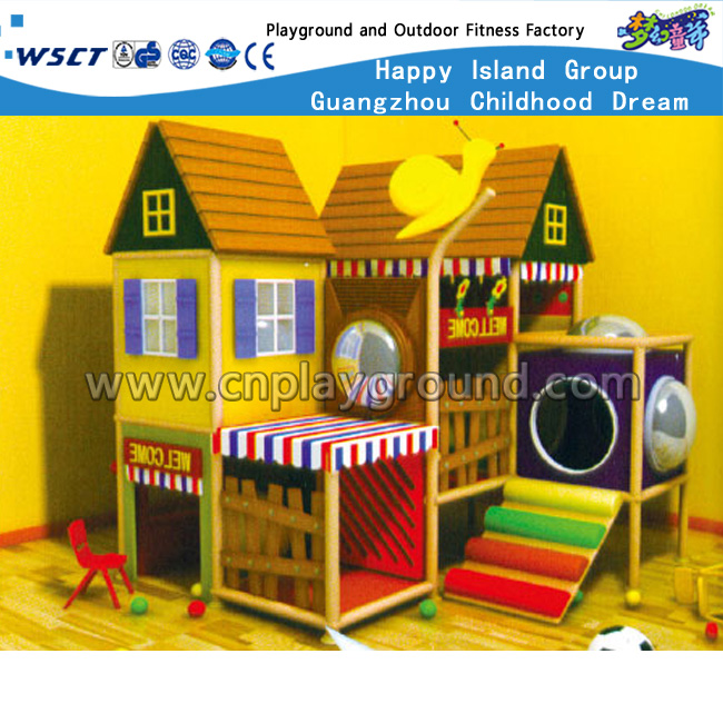 Qualitäts-Plastikkind-kleiner Innenspielplatz (HD-9205)