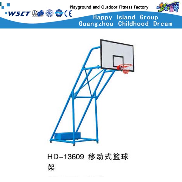 Outdoor School Gym Equipment für Mobile Type Basketball Frame (HD-13604)