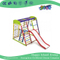 Kleiner kletternder Nettotrainings-Kind-Spielplatz mit Plättchen