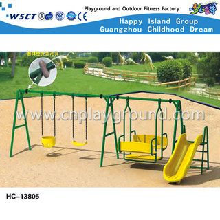 Kinderschaukel-Ausrüstungs-Vergnügungspark-Spielplatz (HC-13805)