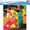 Heißer Verkauf Outdoor Plastic Toys Kleinkind Spielplatz mit gewellten Slide (M11-09303)