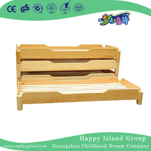 学龄前幼儿木制可折叠便携式床 (HG-6405)