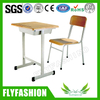 Wooden Classroom Single School Desk And Chair( SF-19S)