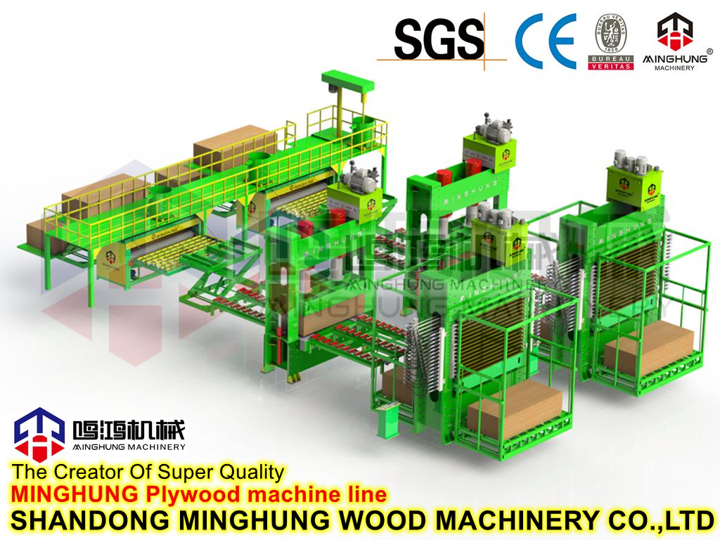 Proses produksi kayu lapis multi-layer