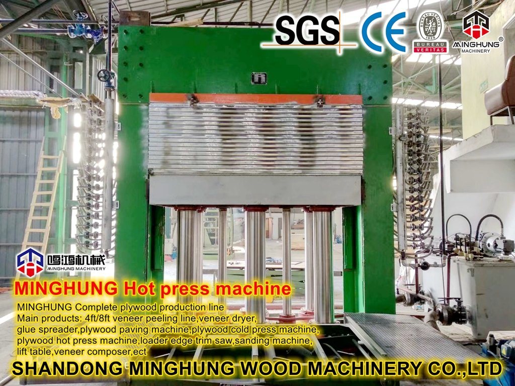 Mesin Hot Press Hidrolik untuk Mesin Produksi Kayu Lapis Woodworking