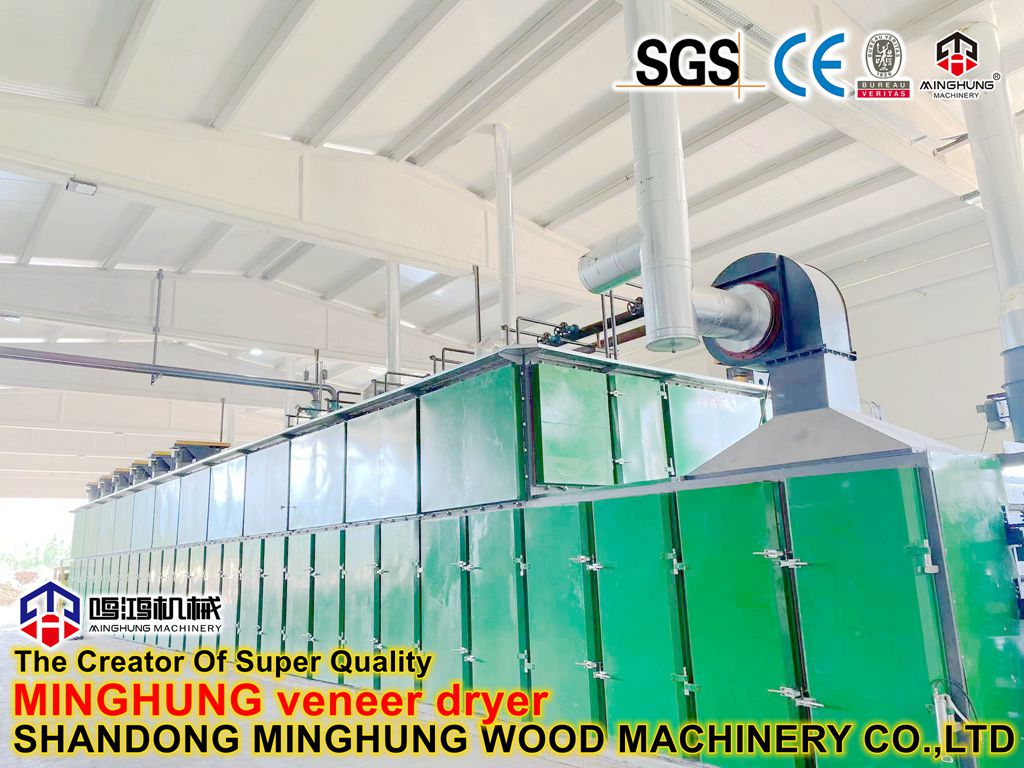 Mesin pengeringan veneer otomatis