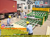 Mesin Stacker Veneer 4 * 8 kaki untuk Produksi Kayu Lapis