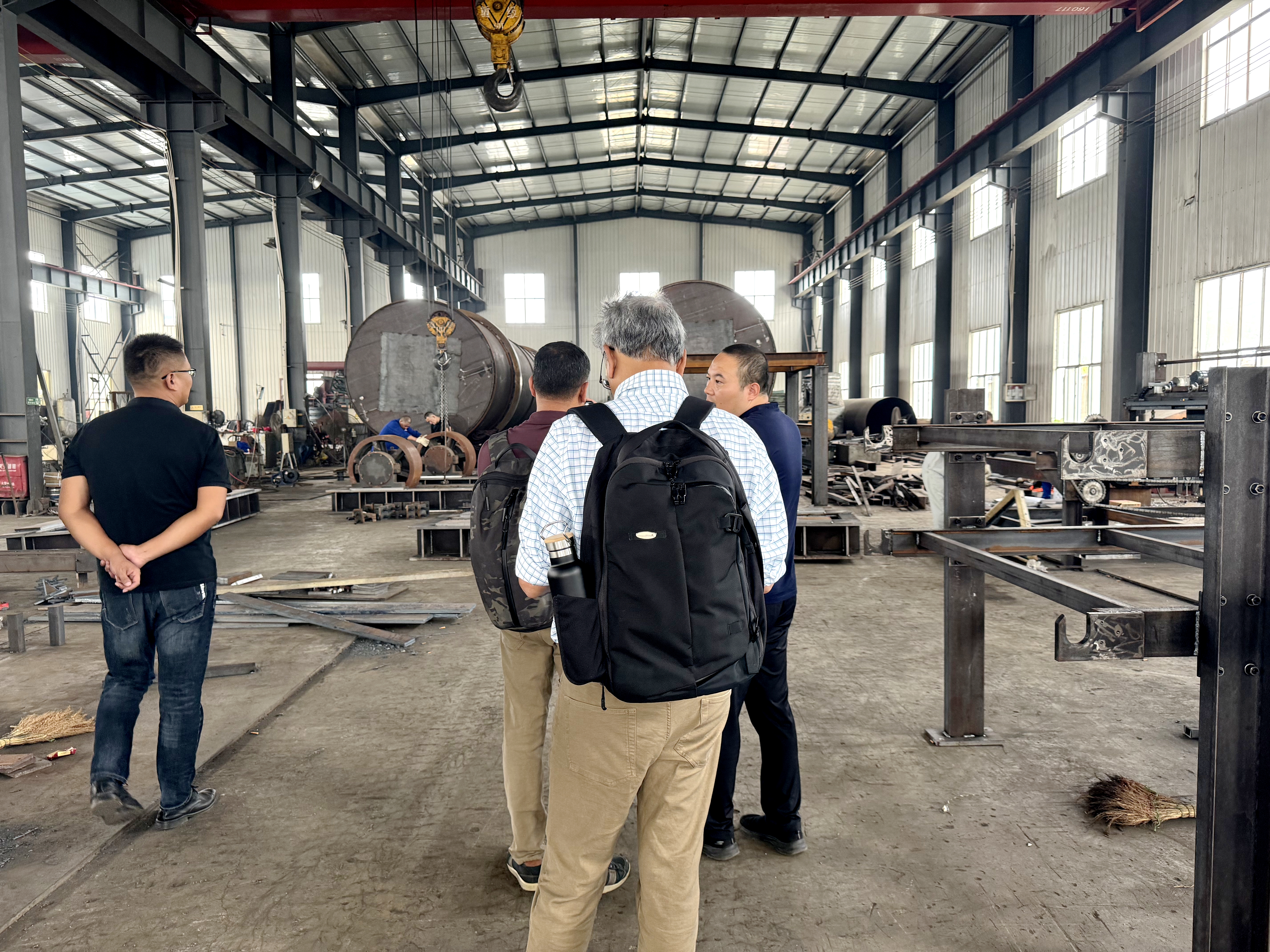 pengering drum putar untuk papan partikel OSB MDF