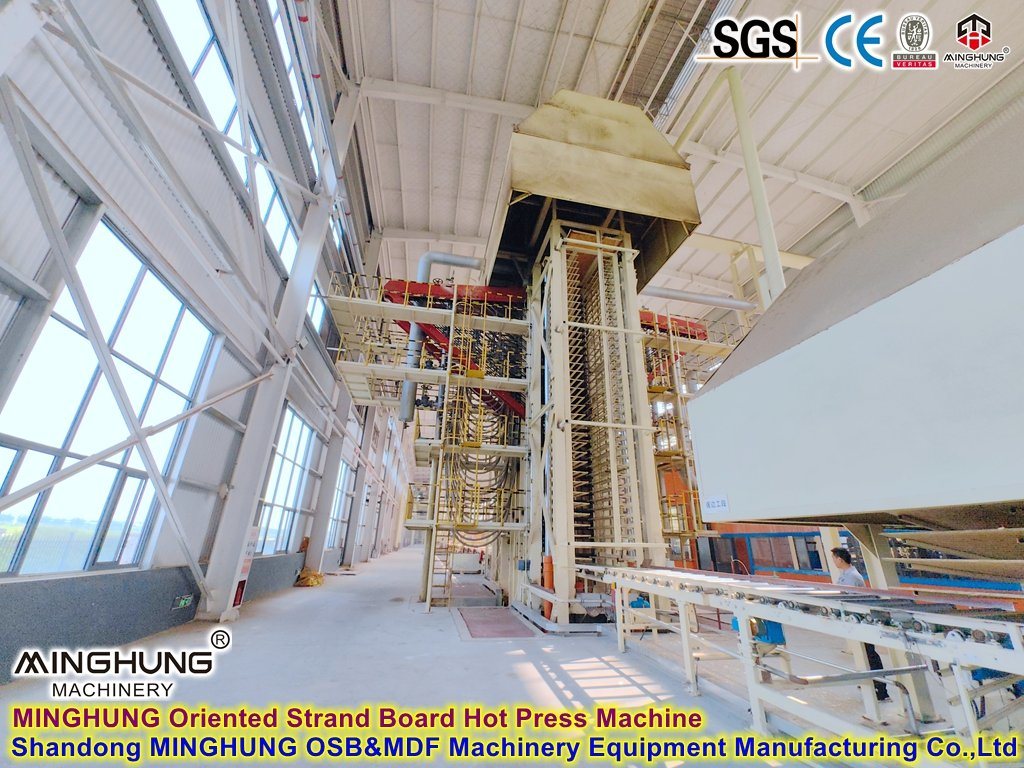 Mesin Press Papan Papan Partikel
