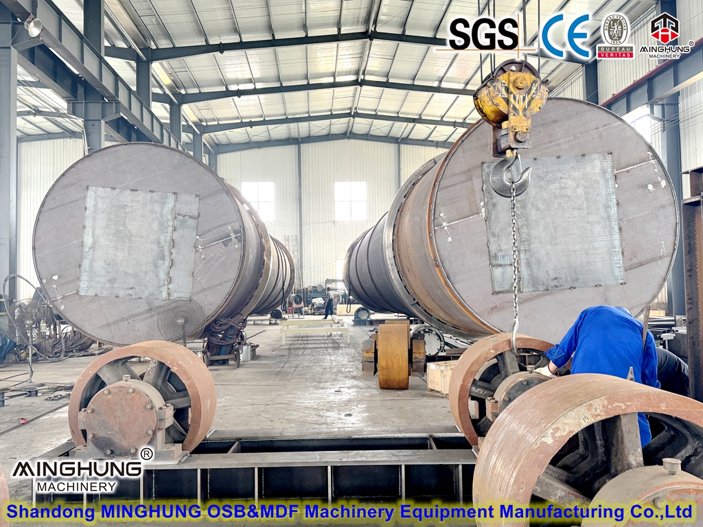 Rotary Drum Dryer Dengan Kapasitas Besar 