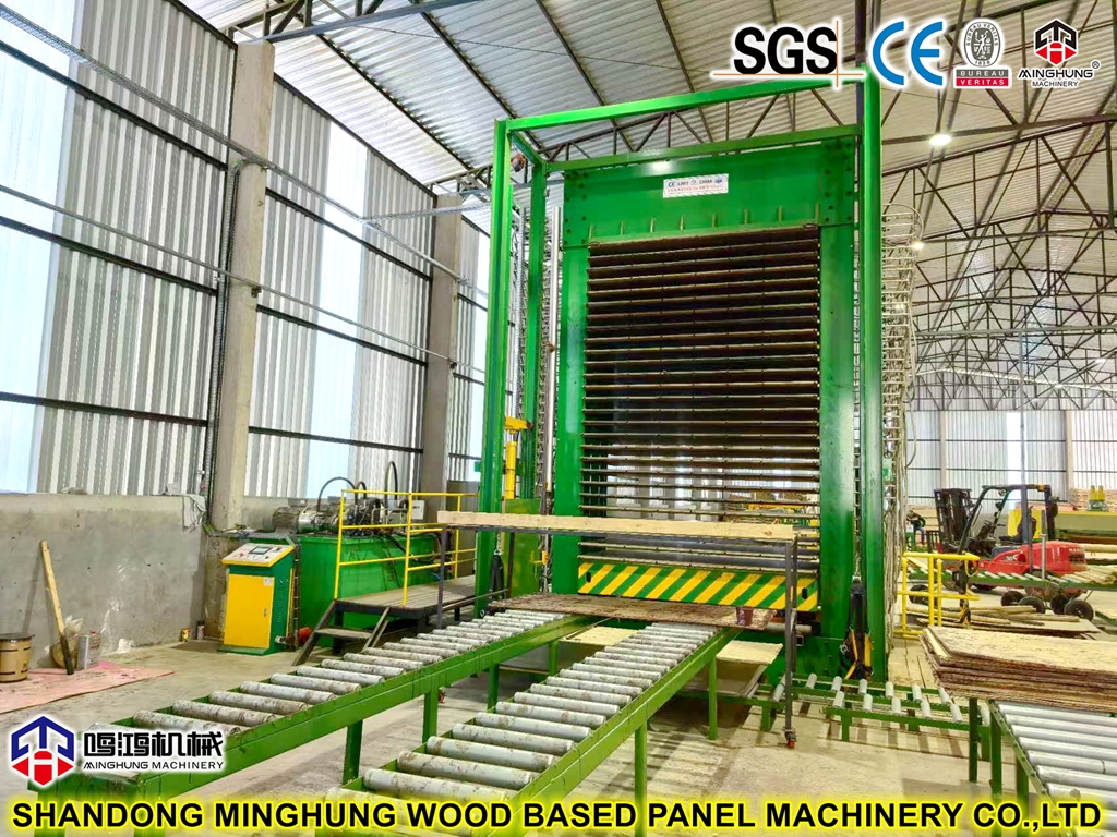 MINGHUNG 26 layers Plywood hot press machine MINGHUNG 26 Lapisan Mesin Press Hotwood Hot