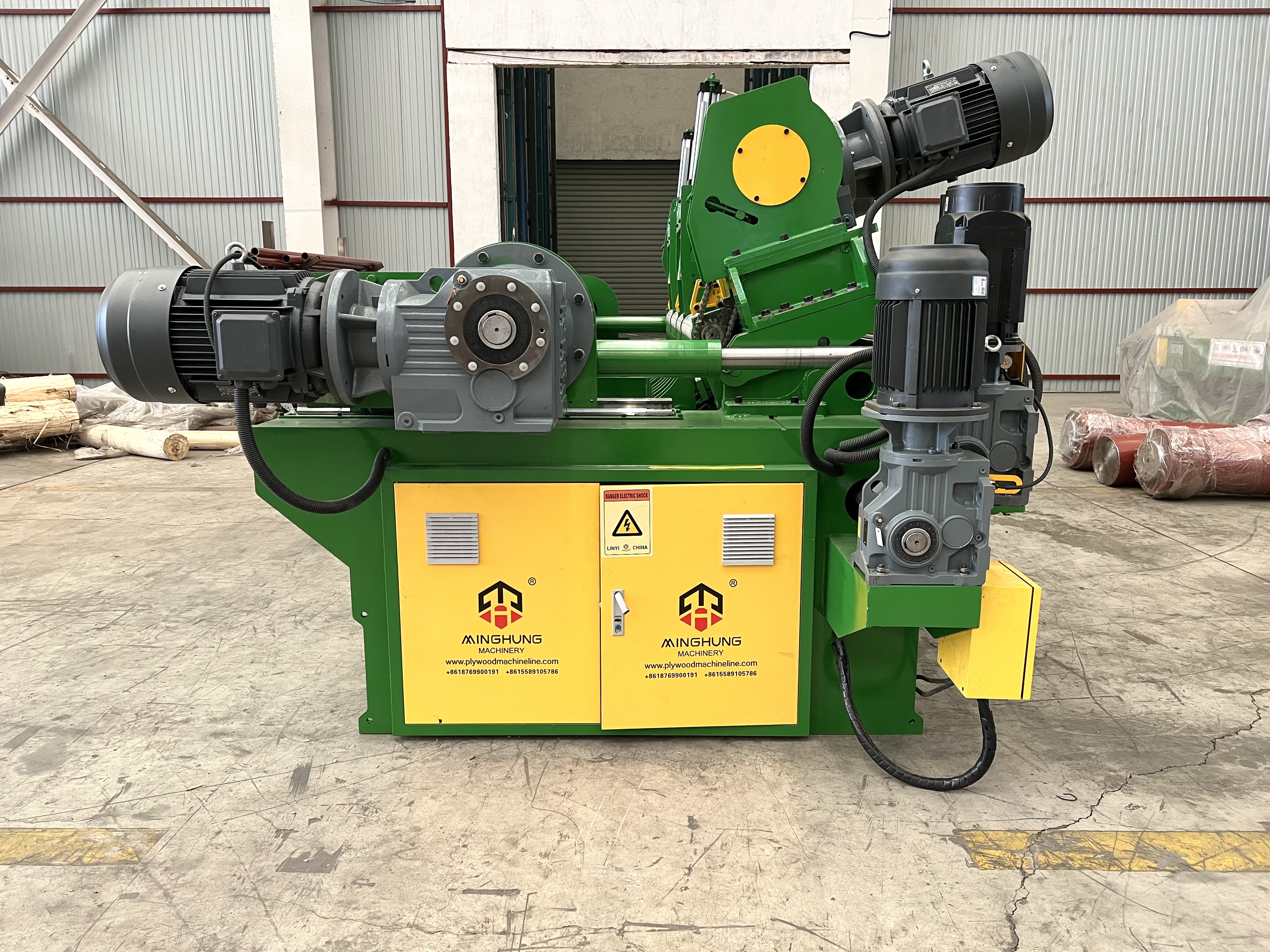 Mesin Pengupas Tanpa Spindle