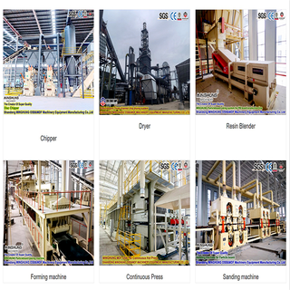 Lini Produksi Pemula Strand Board Berorientasi Biaya-Efektif