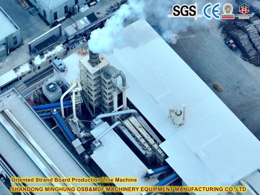 Berorientasi Mesin Jalur Produksi Strand Board 