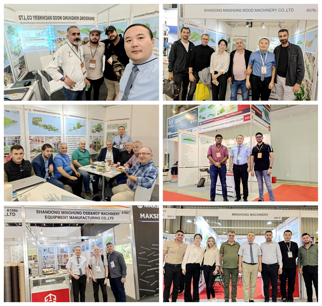 Shandong MINGHUNG mesin OSB & MDF 