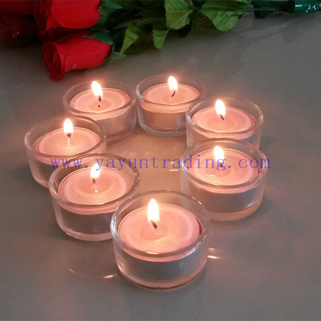 Promotion 1oz 30ml straight sided multi-color mini candle glass jars 