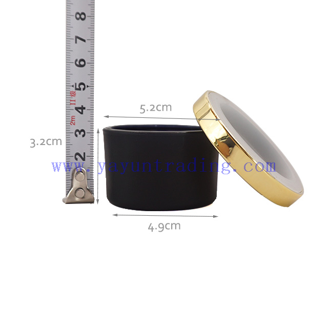 Promotion 1oz 30ml straight sided multi-color mini candle glass jars 