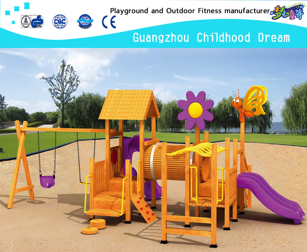 Schule Galvanisierter Stahl Sea Breeze Spielplatz Kunststoff Rutsche Ausrüstung für Kinder spielen (H13-OPE-SEA001)