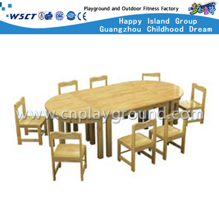 Umweltschutz Kinder Holz Kombination Tisch Möbel (M11-07207)