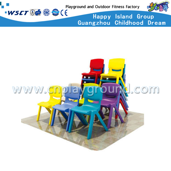Kindergarten-fester unterschiedlicher Farben-Plastikstuhl für Kinder (M11-07608)