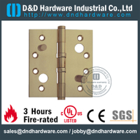 DDBH011-Bisagra doble de seguridad de latón macizo para puertas de madera interiores