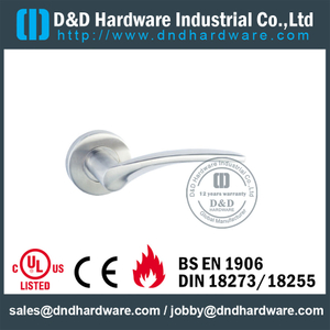 Stainless Steel 316 Solid Lever Handle untuk Pintu internal –DDSH001