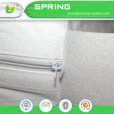 Zippered Encasement Waterproof Dust Mite Proof Bed Bug Mattress Cover Full Size