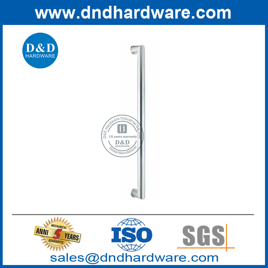 Segurança de quatro manivelas de aço inoxidável chuveiro banheiro puxador puxador-DDPH018