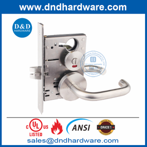 Segurança SS304 ANSI Grade 1 Mortice Lock para a porta da frente-DDAL22 F22