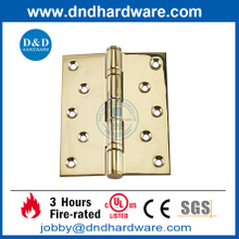 Dobradiça da porta com acabamento polido de latão polido e acabamento polido SS304 2BB UL-DDSS007-FR-5x4x3mm