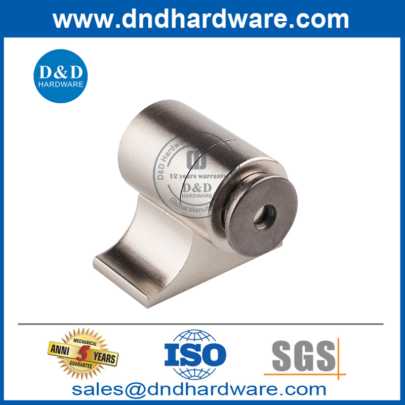 Suporte de porta magnética comercial de liga de zinco para piso para segurança-DDDS033